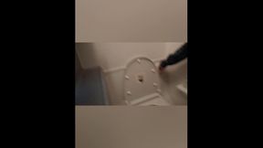 School Trip Pee On Airplane, Among The People And Stewardess I Go To The Bathroom And