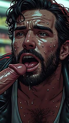 Convenience Store Sucking Art