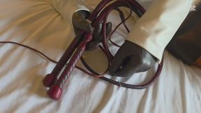 AFQ Collar Up Bullwhipping Goddess Milah