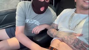 Cliente Novinho Me Mamou No Carro