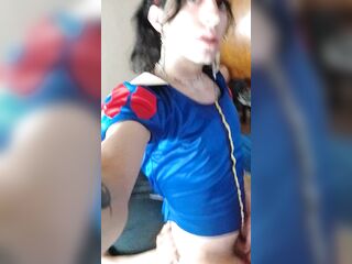 snow white tgirl jessy 9A drilled by his corporalist