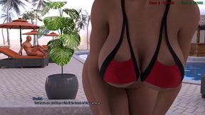 Sinful Success - Gameplay - Roleplay - Landlady Fucks in Front of Manager of the Resort &amp; Gets Special Discount