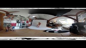 Claudia Macc's photoshoot action by Bravo Models