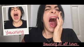 Yawning all the time