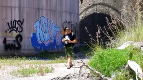 Amazing brunette loves a cock in the ass and a finger in her pussy