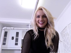 Thin blonde teen bella anne nylon fetish sexual
