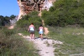 These Two German Babes Are Here to Pee and Cum Together