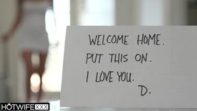 my cuck husband got me a present - a new man to fuck!