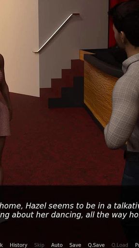 Nursing back to pleasure: hot blonde girl having sex in the theater room ep 46