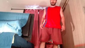 Sexy Striptease in See-through Lingerie