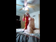 Harley Quinn fucks her Puddin, break out the grape soda and bear skin rug