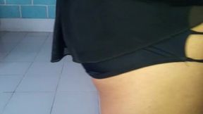 me masturbo con la tanguita de mi cunada