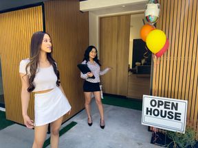 HouseHumpers I Have Threesome With My Wife and Hot Asian Real Estate Agent at Open House