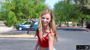 Sexy Haley Reed is a gold miner and she deserves a facial Premium Edit Only Gold Digger