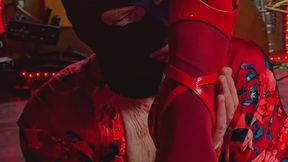 Heel worship with Slave G