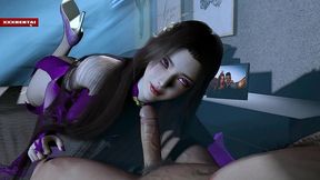 3d girl, real obsession - 3d animation