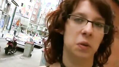 Busty Redhead Girl Nerd Picked Up And Fucked - Zenda Sexy