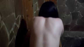 I Am a Naked Wife in the Sauna