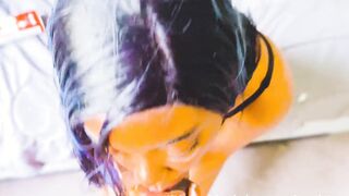 Black Step Daughter seduces Dad with Whipped Cream