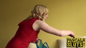 Blonde Jessica Jensen is submissive slut who loves big cocks