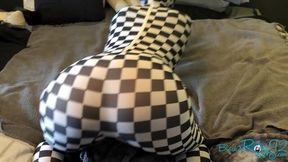 Full Body Zentai In Bed