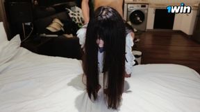 邪恶修女彻底堕落，在万圣节当天被疯狂输出沦为母狗