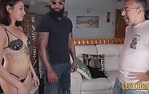 Sexy Stripper Wife  Kay Surprise Bouncer By Riding His BBC