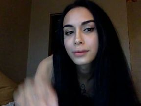 That bitch can make a man horny within seconds and she loves wanking on cam