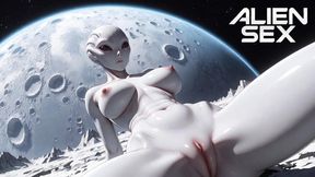 Alien Sex: Blue-Skinned Tentacle Mistress Bares All on Her Ship Again (Erotic Audio)