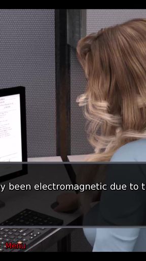 The office wife #8 - stacey played with herself in the shower.