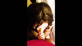 Sucking Cock in a Crossdresser Fantasy