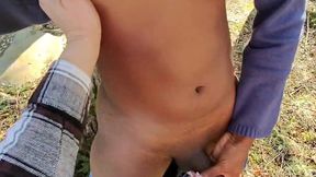 cruising for girlcock in the woods pov