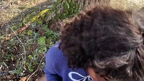 cruising for girlcock in the woods pov