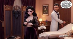 Luna's Sensual First Checkup Gothic Beauty Awakens in Her Doctor's Caring Hands (ai Generated)