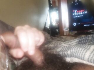 Quick Handjob spunk fountain #2