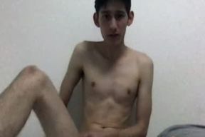 School twink pulverizes His Cushion