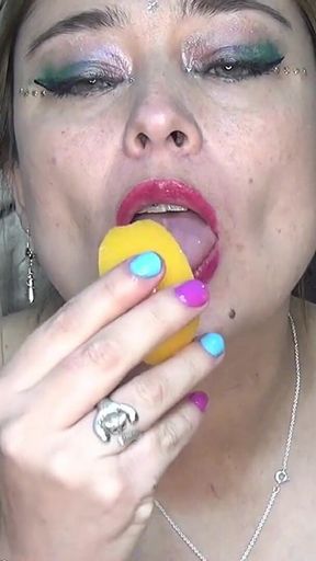 I Swallowed Huge Chunks of Peach
