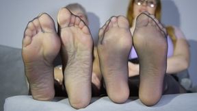 Weronika And Ruslana - Worship Their Pantyhosed Feet
