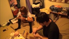 Amateur Vixen Gagged Hard on a Massive Thick Dick