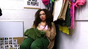 Ebony Chick Moans Loudly While Fucked Hard by Her Boss at Work