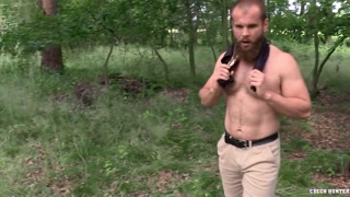 BigStr - Poor Farmer Grabs The Opportunity To Get Some Money If He Provides His Ass For Fucking