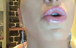 Turkish tgirl strips and exposes herself on cam  in her living room