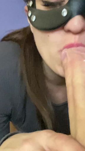 KittyElfia Wanted to be fucked in the mouth, but she didn't expect such a final right in the throat   Clip 1