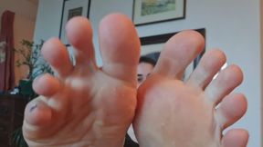 POV Smell My Stinky Work Feet