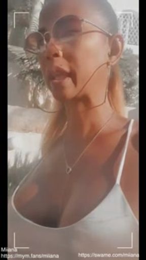 Miiana - CHALLENGE I get fucked by the groom's best man at the wedding - 100% real