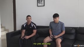 I FUCK EMMA ANTURIN WHO IS MY STEPBROTHER LEO WILD'S GIRLFRIEND AND I COME INSIDE HER WHILE HE IS BRINGING FOOD.