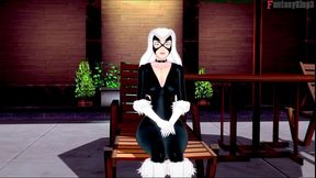 felicia hardy (black cat) bikini red sex - marvel spiderman - full & pov version on sheer & ptrn: fantasyking3