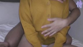 Asian cutie excited to be a slut for cock