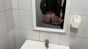 picked up a straight student and fucked him in public toilet [4k]