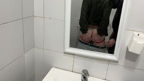 picked up a straight student and fucked him in public toilet [4k]